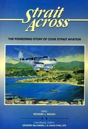 Tapa de Strait across: Cook Strait Aviation 1920-95