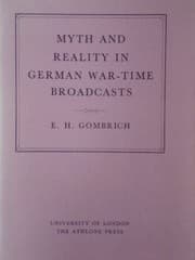 Tapa de Myth and reality in German war-time broadcasts