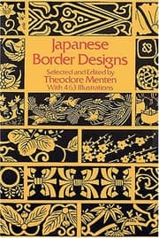 Tapa de Japanese Border Designs (Dover Pictorial Archive Series)