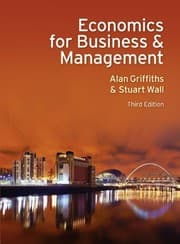 Tapa de Economics for business and management