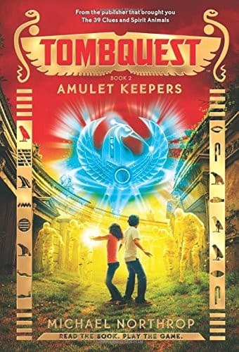 Tapa de Amulet Keepers (TombQuest, Book 2)