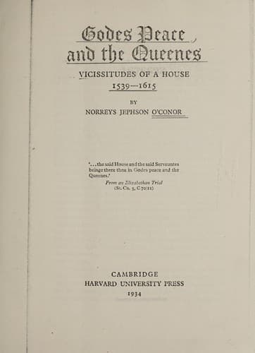 Tapa de Godes peace and the queenes
