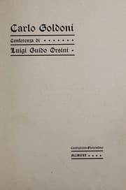 Tapa de Carlo Goldoni