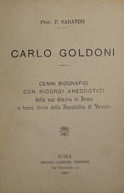 Tapa de Carlo Goldoni