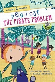 Tapa de Peg + Cat: The Pirate Problem: A Level 2 Reader