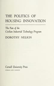 Tapa de The politics of housing innovation