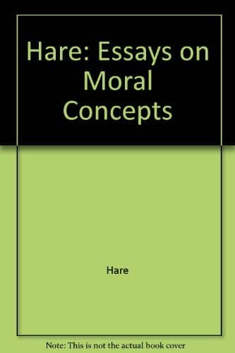 Tapa de Essays on the moral concepts