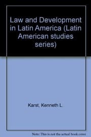 Tapa de Law and development in Latin America