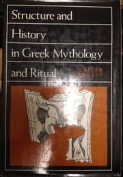 Tapa de Structure and history in Greek mythology and ritual