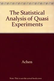 Tapa de The statistical analysis of quasi-experiments