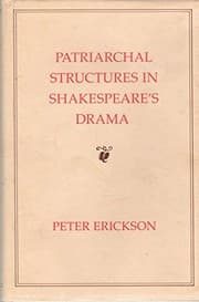 Tapa de Patriarchal structures in Shakespeare's drama