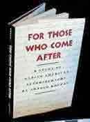 Tapa de For those who come after