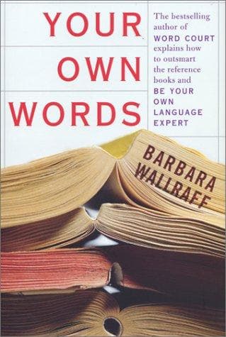 Tapa de Your own words