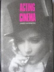 Tapa de Acting in the cinema