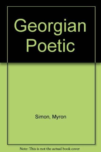 Tapa de The Georgian poetic
