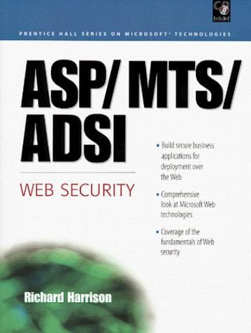 Tapa de ASP/MTS/ADSI Web Security
