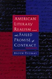 Tapa de American Literary Realism and the Failed Promise of Contract