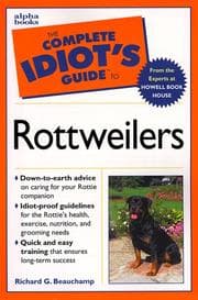 Tapa de The Complete Idiot's Guide to Rottweilers