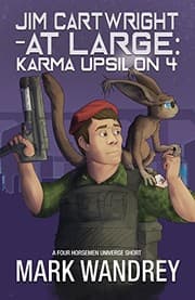 Tapa de Karma Upsilon 4 (Jim Cartwright at Large Book 1)