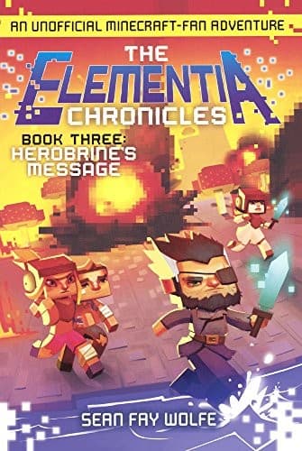 Tapa de Herobrine's Message (Turtleback School & Library Binding Edition) (Elementia Chronicles)