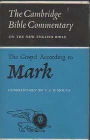 Tapa de The Gospel according to Mark (Cambridge Bible Commentaries on the New Testament)