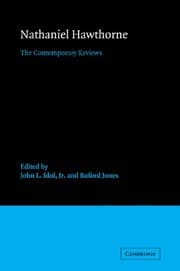 Tapa de Nathaniel Hawthorne: The Contemporary Reviews (American Critical Archives)