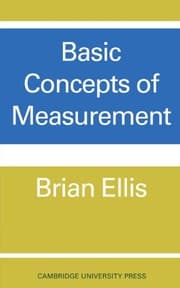 Tapa de Basic concepts of measurement