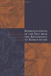 Tapa de Representations of the Self from the Renaissance to Romanticism