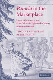 Tapa de 'Pamela' in the Marketplace: Literary Controversy and Print Culture in Eighteenth-Century Britain and Ireland