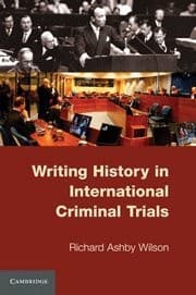 Tapa de Writing History in International Criminal Trials