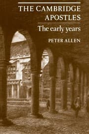 Tapa de The Cambridge Apostles: The Early Years