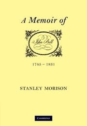 Tapa de John Bell, 1745-1831: A Memoir
