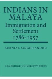 Tapa de Indians in Malaya: Some Aspects of their Immigration and Settlement (1786-1957)