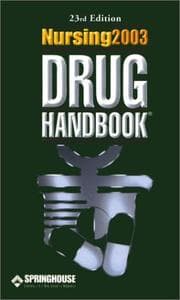 Tapa de Nursing 2003 Drug Handbook
