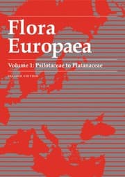 Tapa de Flora Europaea (Volume 1)
