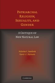 Tapa de Patriarchal Religion, Sexuality, and Gender: A Critique of New Natural Law