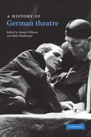 Tapa de A History of German Theatre