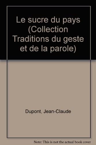 Tapa de Le sucre du pays