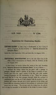 Tapa de Specification of John Gray