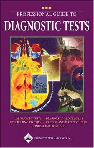 Tapa de Professional Guide to Diagnostic Tests
