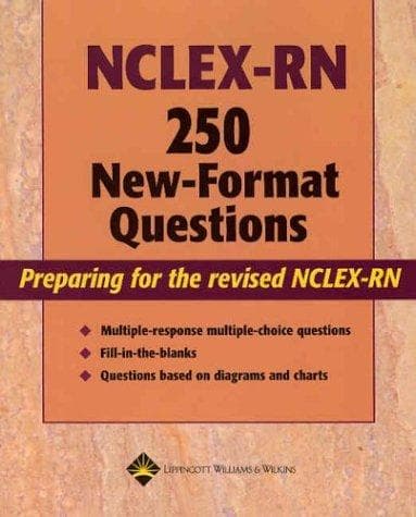 Tapa de NCLEX-RN 250 New-Format Questions