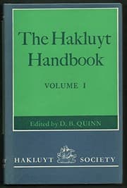 Tapa de Hakluyt Handbook (Hakluyt Society, Second Series - Nos. 144 & 5) 2 vol set