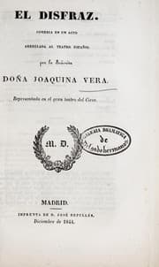 Tapa de El disfraz