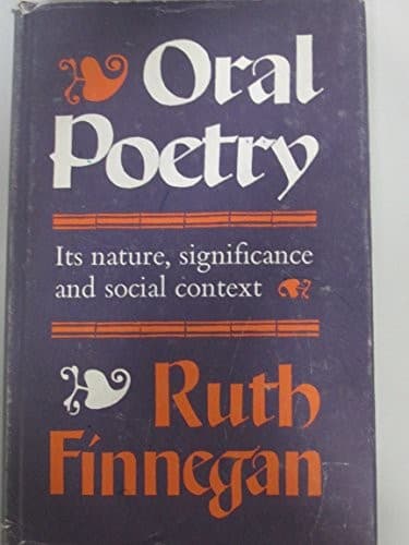 Tapa de Oral poetry