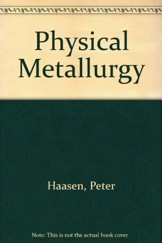 Tapa de Physical metallurgy