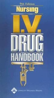 Tapa de Nursing I.V. Drug Handbook