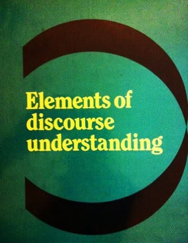 Tapa de Elements of discourse understanding