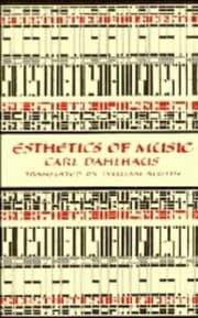 Tapa de Esthetics of music