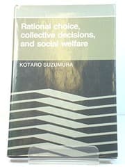 Tapa de Rational choice, collective decisions, and social welfare