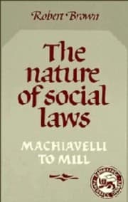 Tapa de The nature of social laws